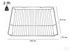 Bosch/Siemens sütőrács (00577170)