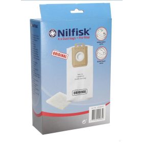   Nilfisk Power porszívó porzsák 4 db-os (128389187) – gyári