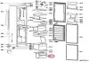 Whirlpool Indesit kombinált hűtő fagyasztófiók (481010596937) - gyári