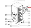 Whirlpool fagyasztórekesz előlap felső (481244069402) - gyári