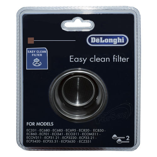 Delonghi 2 csészés easy clean szűrő (5513281001)