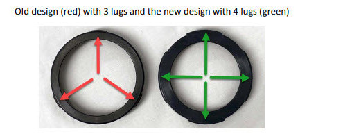 Kenwood KMX75 konyhai robotgép bajonettzár szett, keverőtálhoz (AS00003115)