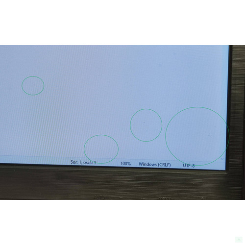 AOC E2470SWH LED használt monitor, HDMi, DVI, VGA, FULL HD, 24" (talp nélkül)