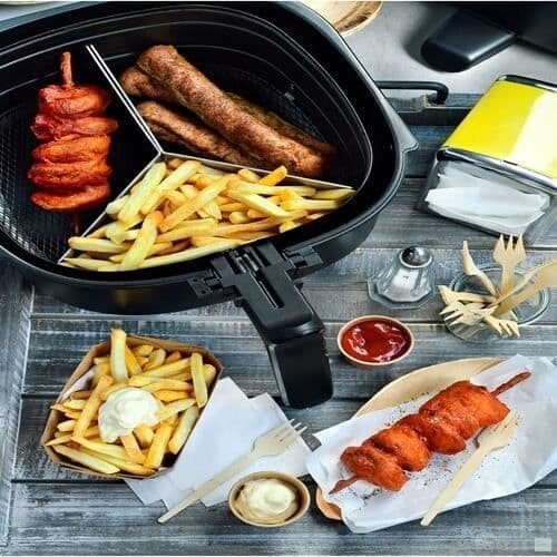 Philips AirFryer 8,3 liter, ételelválasztó (HD9916/00)