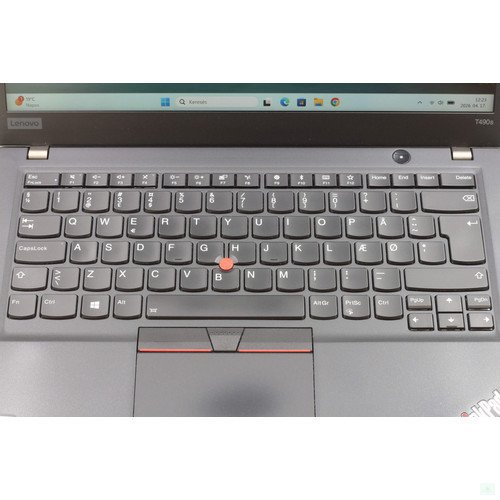Lenovo ThinkPad T490s felújított laptop i5-8265U 16GB RAM 256SSD 14" FHD Touch WIN11