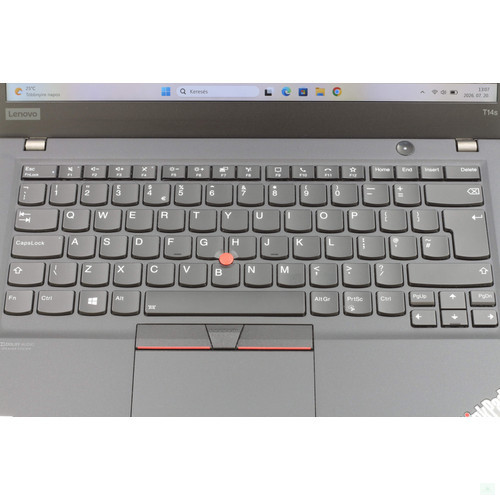 Lenovo Thinkpad T14s Gen 1 felújított laptop Ryzen 5 Pro 4650U 16GB RAM 512SSD 14" FHD WIN11