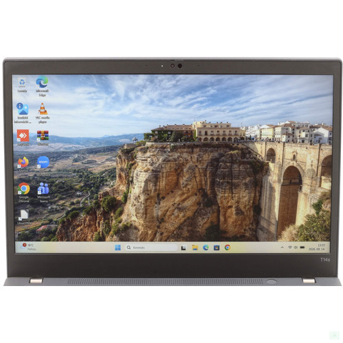 Lenovo Thinkpad T14s Gen 2i felújított laptop i5-1135G7 16GB RAM 512SSD 14" FHD Touch WIN11