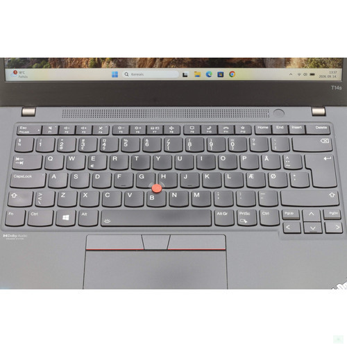 Lenovo Thinkpad T14s Gen 2i felújított laptop i5-1135G7 16GB RAM 512SSD 14" FHD Touch WIN11