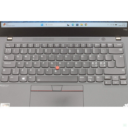 Lenovo Thinkpad T14s Gen 2a felújított laptop Ryzen 5 Pro 5650U 16GB RAM 256SSD 14" FHD WIN11