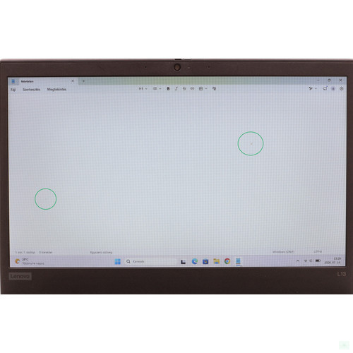 Lenovo ThinkPad L13 Gen 1 felújított laptop i5-10210U 8GB RAM 256SSD 13.3" HD WIN11 HUN